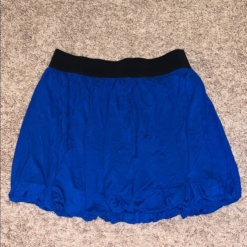Forever 21 blue mini skirt